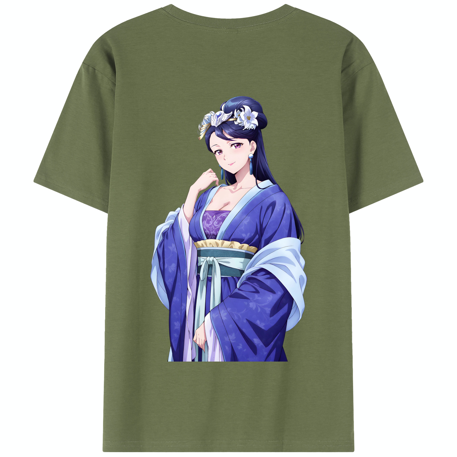 （画像用） 薬屋のひとりごと The Apothecary Diaries 綿100％半袖Tシャツ（背面プリント）